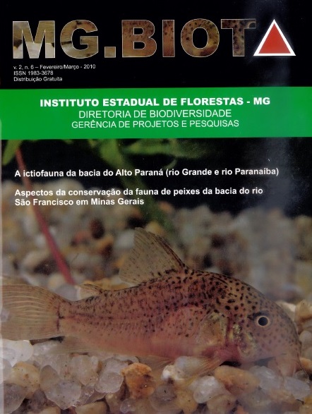 					Visualizar v. 2 n. 6 (2010): Revista MG.Biota - v.2, n.6 - Fevereiro/Março - 2010 - ISSN 1983-3687
				