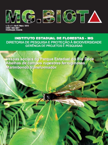 					Visualizar v. 5 n. 1 (2012): Revista MG.Biota - v.5, n.1 - Abril/Maio - 2012 - ISSN 1983-3687
				