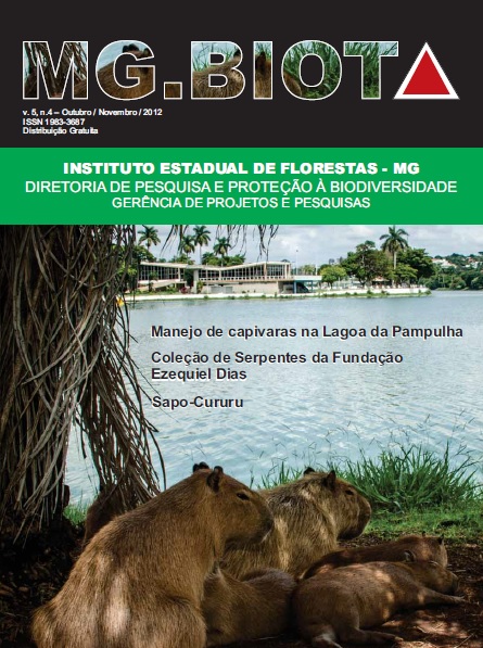 					Visualizar v. 5 n. 4 (2012): Revista MG.Biota - v.5, n.4 - Outubro/Novembro - 2012 - ISSN 1983-3687
				