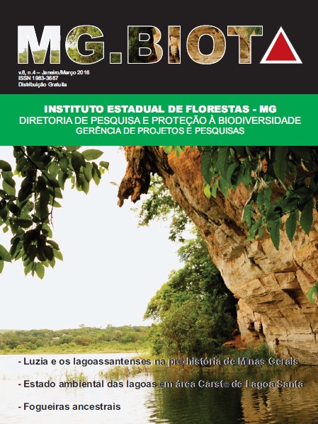 					Visualizar v. 8 n. 4 (2016): Revista MG.Biota - v.8, n.4 - Janeiro/Março - 2016 - ISSN 1983-3687
				