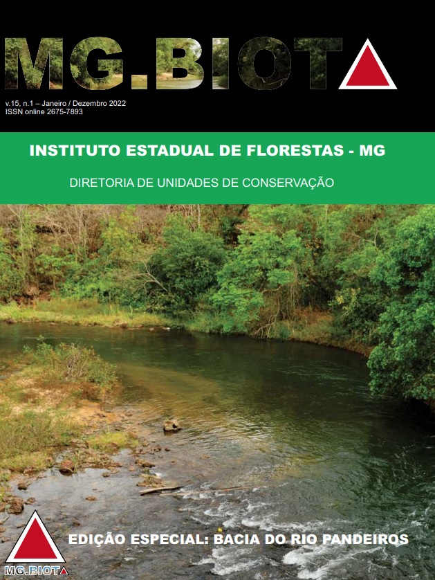 					Visualizar Revista MG.Biota - v.15, n.1 - Janeiro/Dezembro - 2022 - ISSN online 2675-7893
				
